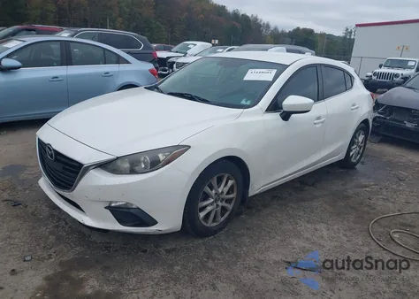 2014 Mazda Mazda3 I Touring z USA, uszkodzony, nr VIN JM1BM1L75E1205360